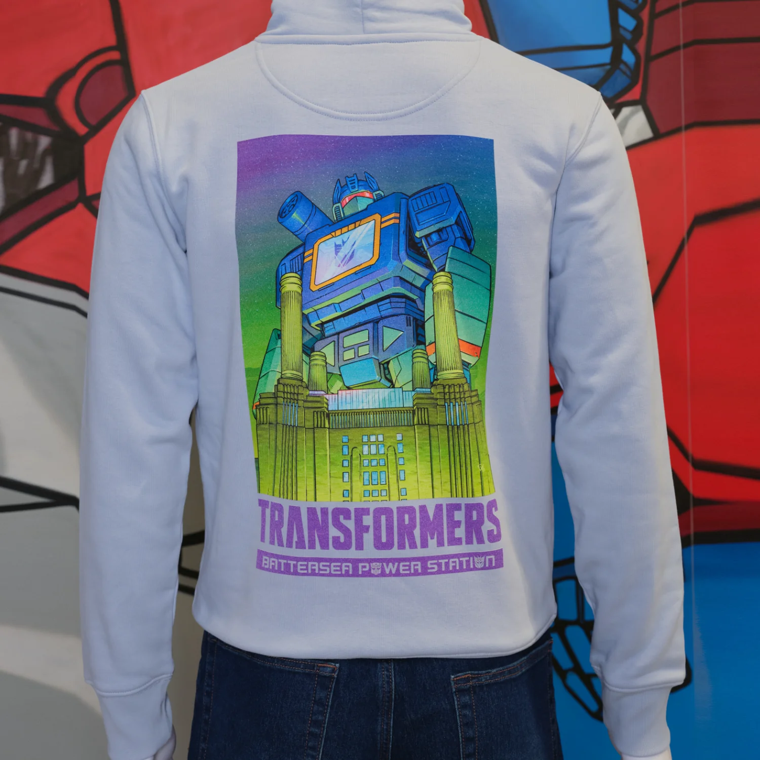 Soundwave Battersea Comic Issue #2 Hoodie (Light Blue)