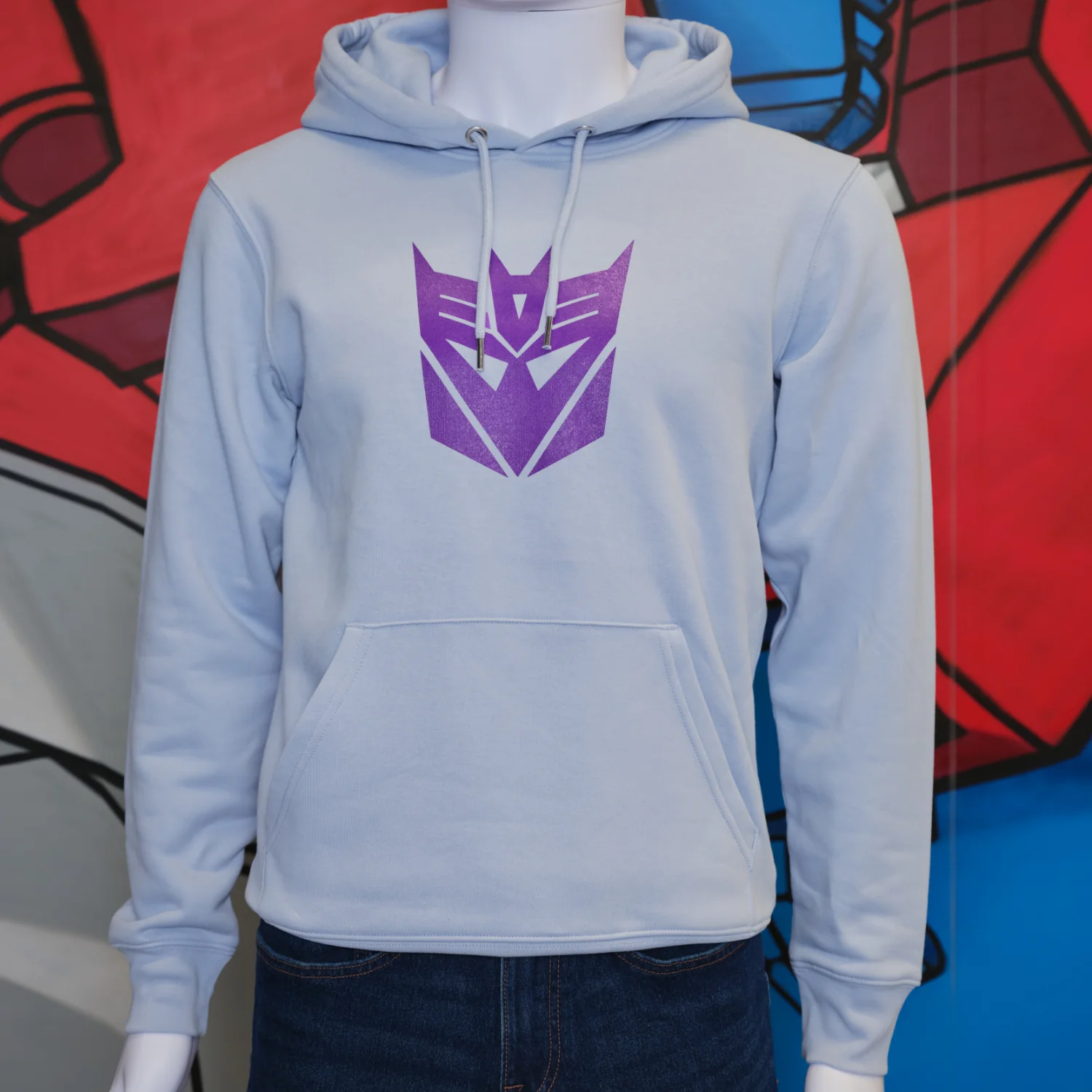 Soundwave Battersea Comic Issue #2 Hoodie (Light Blue) - Image 2