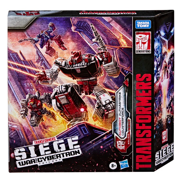 Transformers War for Cybertron Siege Deluxe Class Autobot Alphastrike Counterforce Pack - Image 2