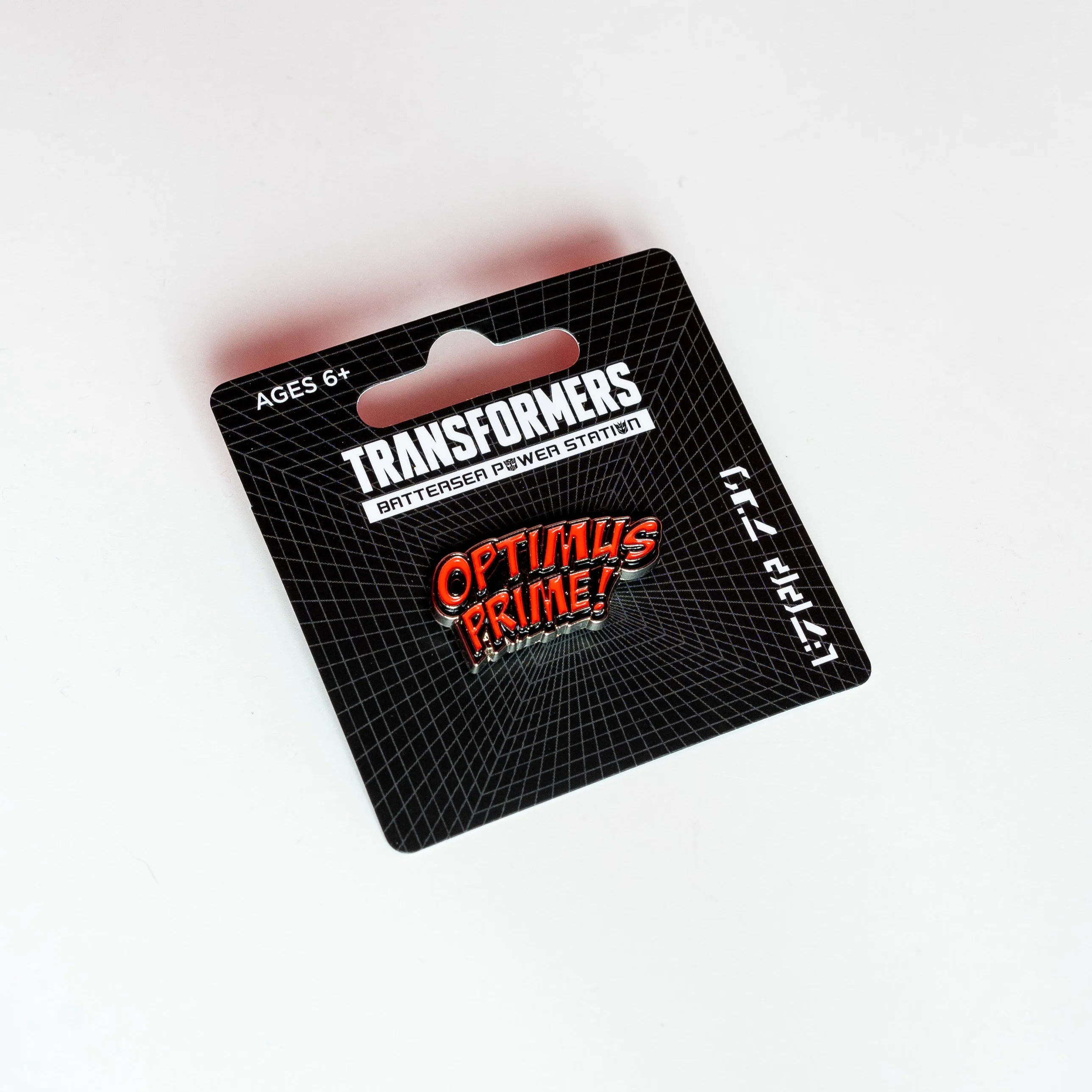 Optimus Prime Wordmark Collectors Pin Badge Series 2E