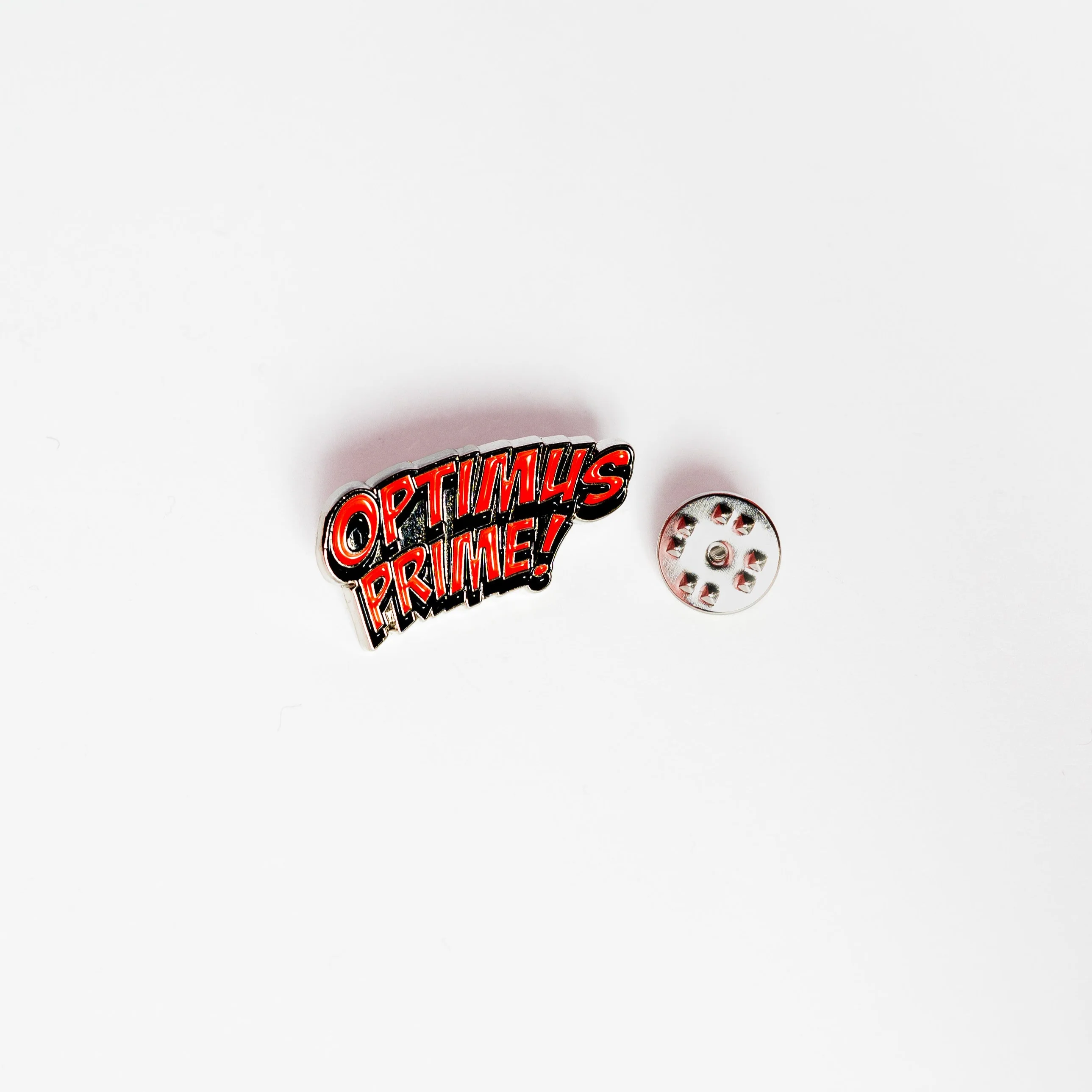 Optimus Prime Wordmark Collectors Pin Badge Series 2E - Image 2