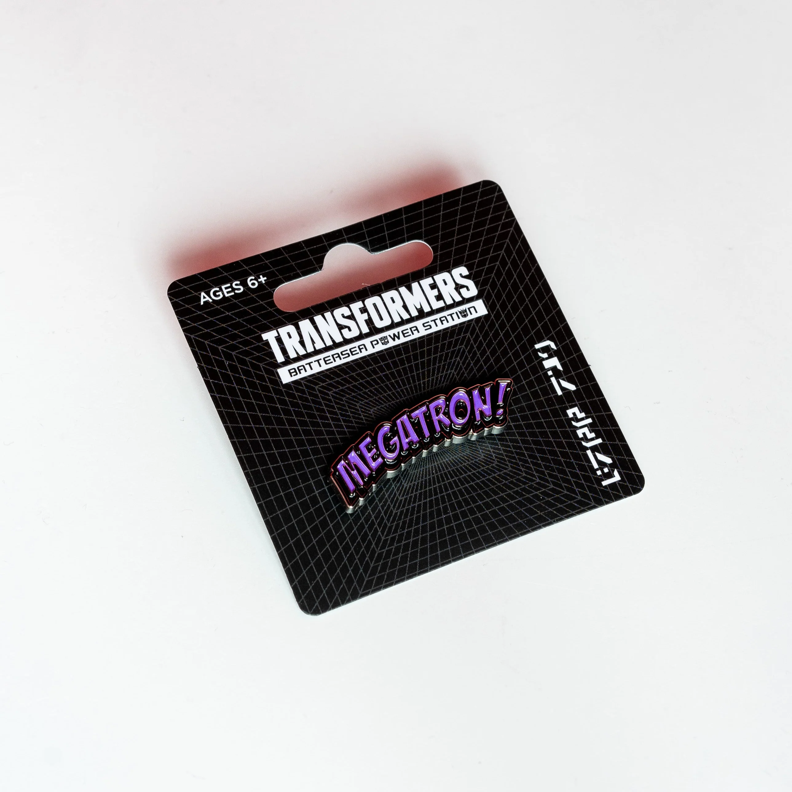 Megatron Wordmark Collectors Pin Badge Series 2G