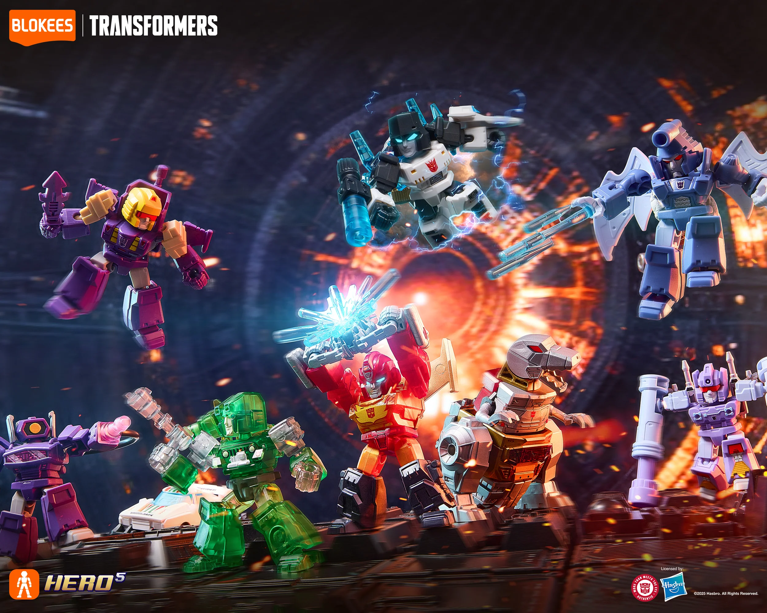 Blokees Transformers Defender Version 03 Heavy Metal War - Image 14