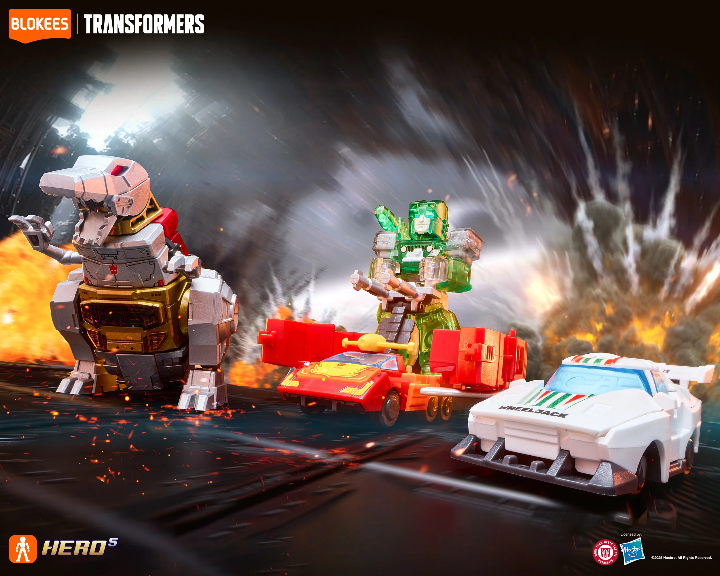 Blokees Transformers Defender Version 03 Heavy Metal War - Image 15