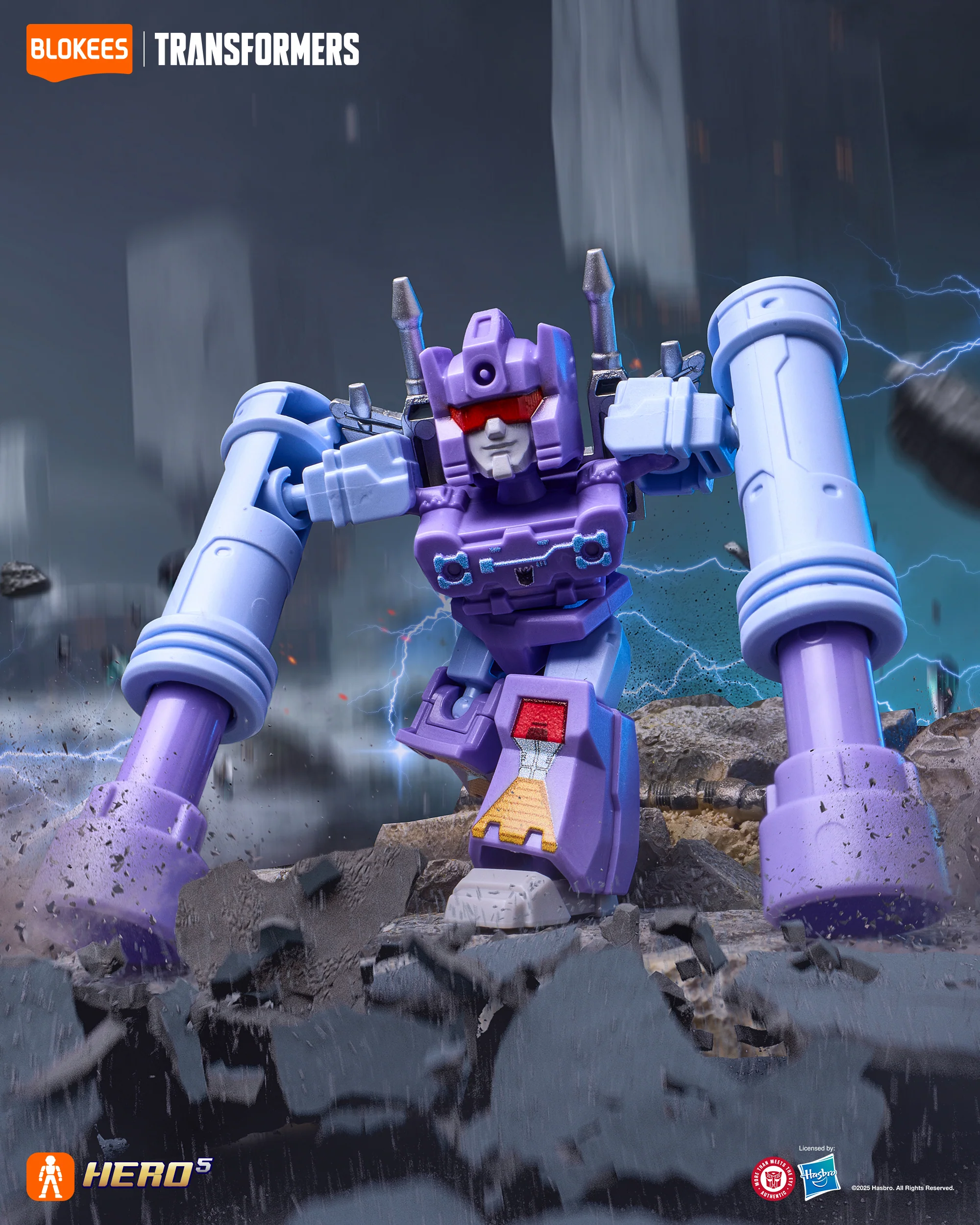 Blokees Transformers Defender Version 03 Heavy Metal War - Image 7