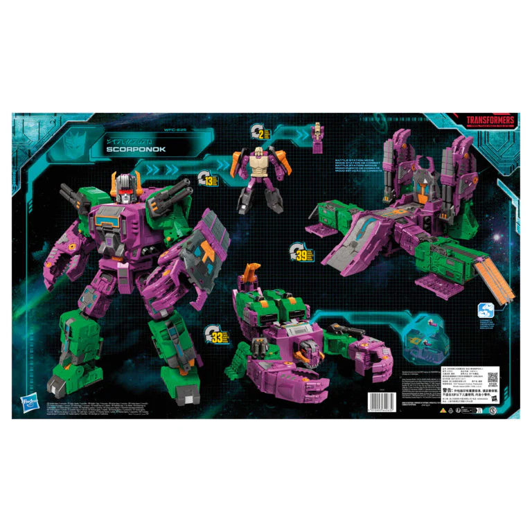 Transformers War for Cybertron Earthrise Titan Class Scorponok - Image 4